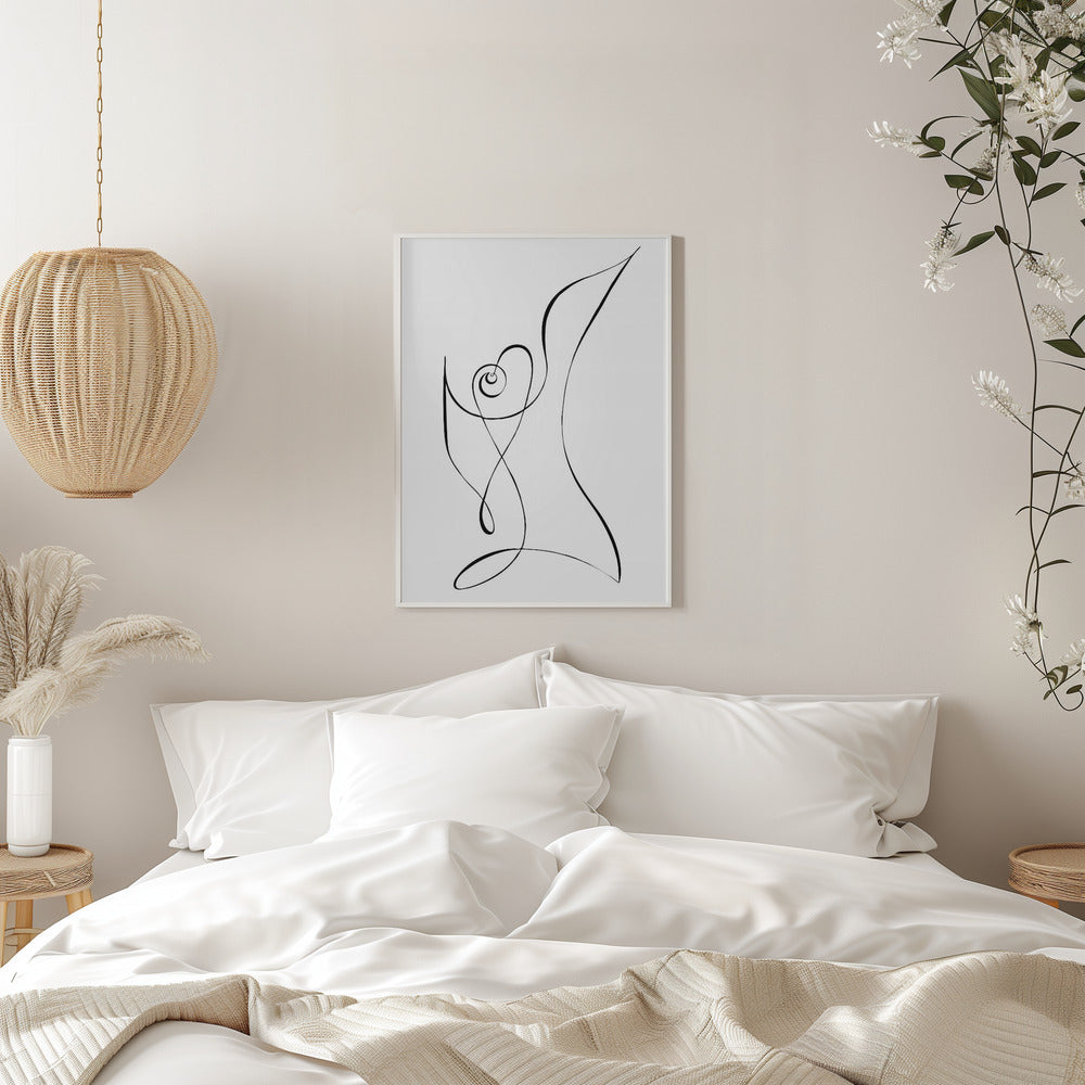 Heart Poster och Canvastavla