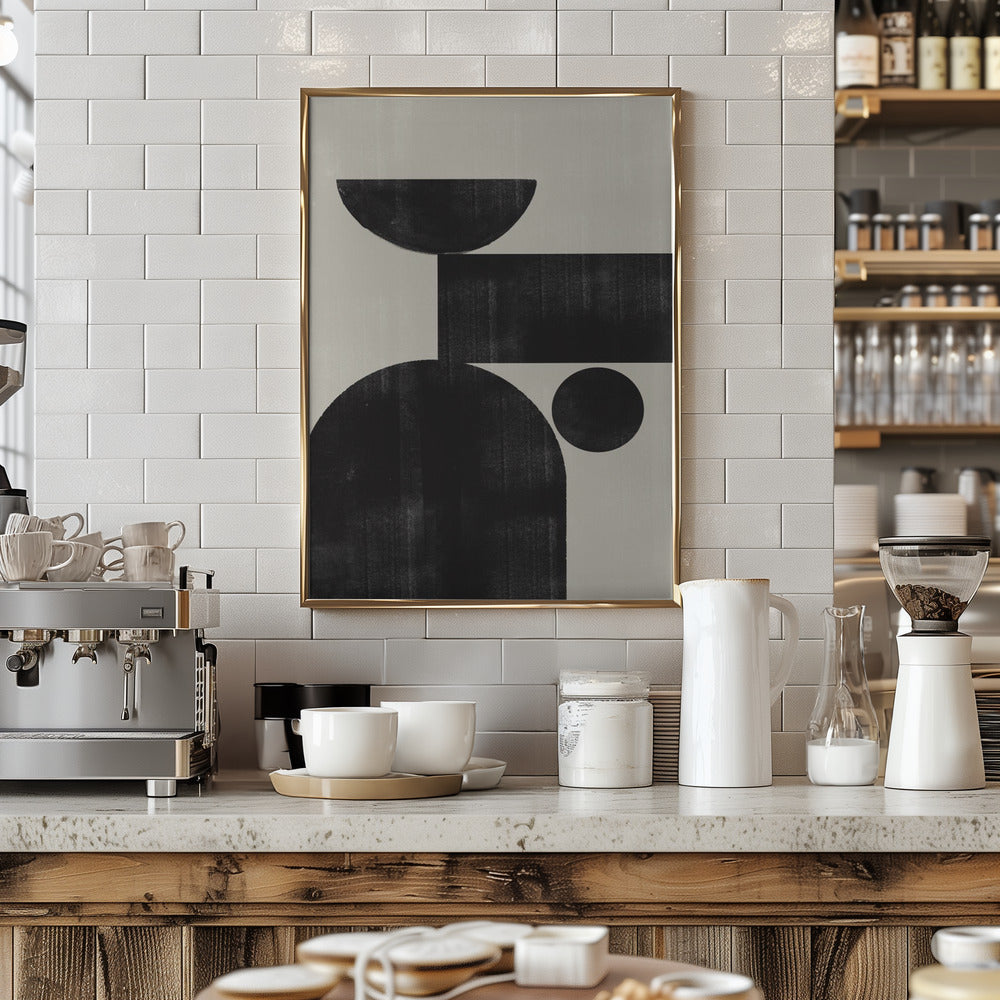 Shape Study No2. Poster och Canvastavla