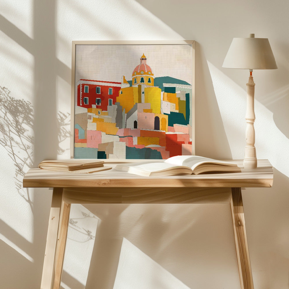 Procida Italy Kopie Poster och Canvastavla