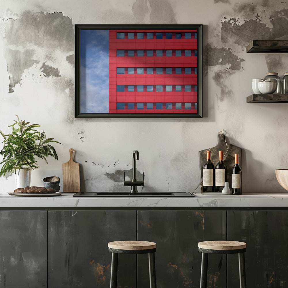 Clouds in- and outside Poster och Canvastavla