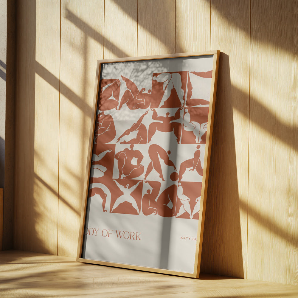 Body of Work (terracotta) Poster och Canvastavla