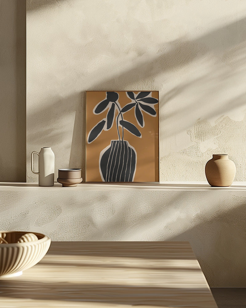 Ochre Still lIfe No 2 Poster och Canvastavla