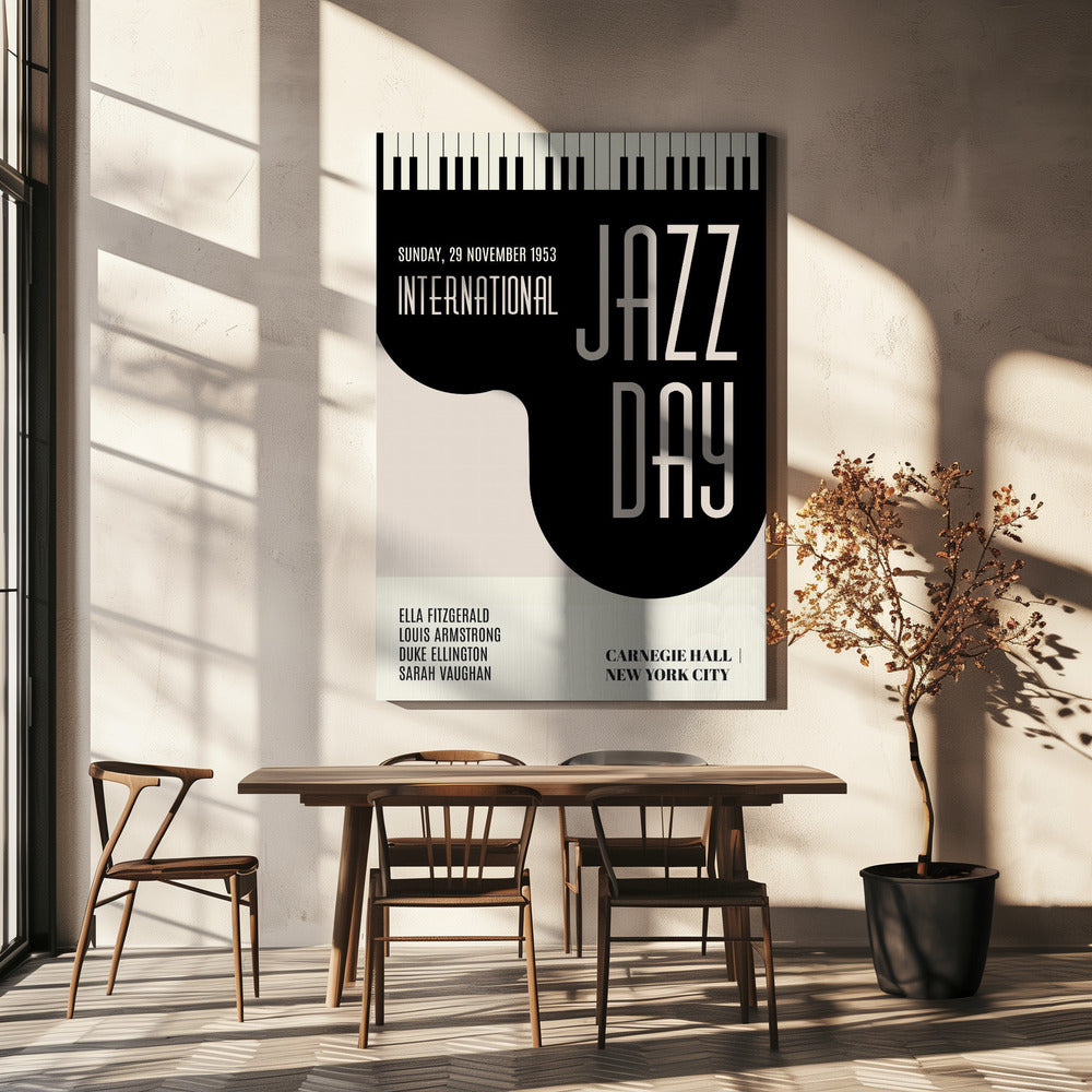Jazzy Days Poster och Canvastavla