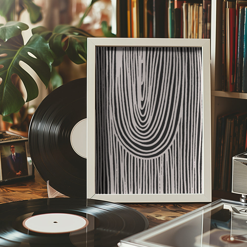 Hanging Stripes Poster och Canvastavla