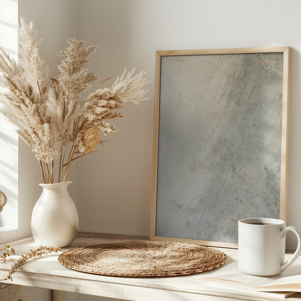 Beige Texture V Poster och Canvastavla