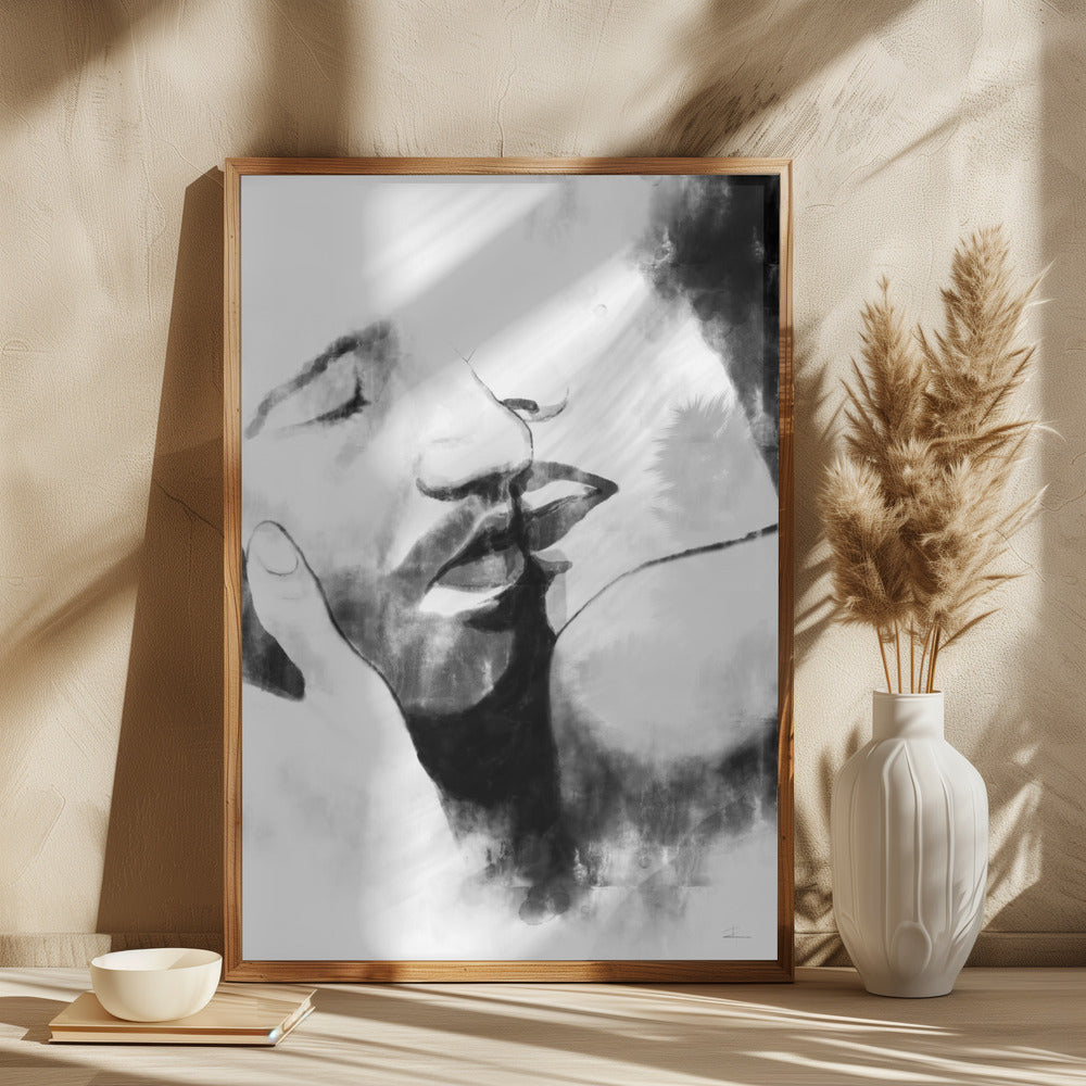 Kiss Close Poster och Canvastavla