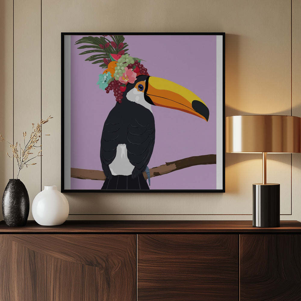 Toucan Poster och Canvastavla