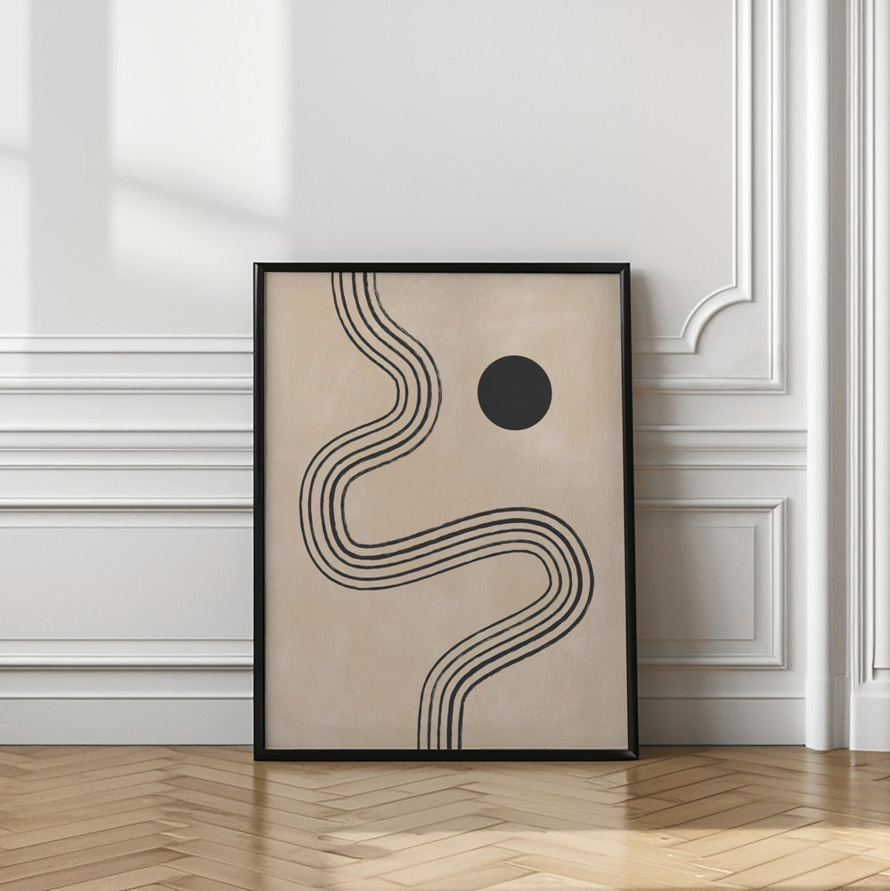 3x4 Aspectratioabstract77 Poster och Canvastavla