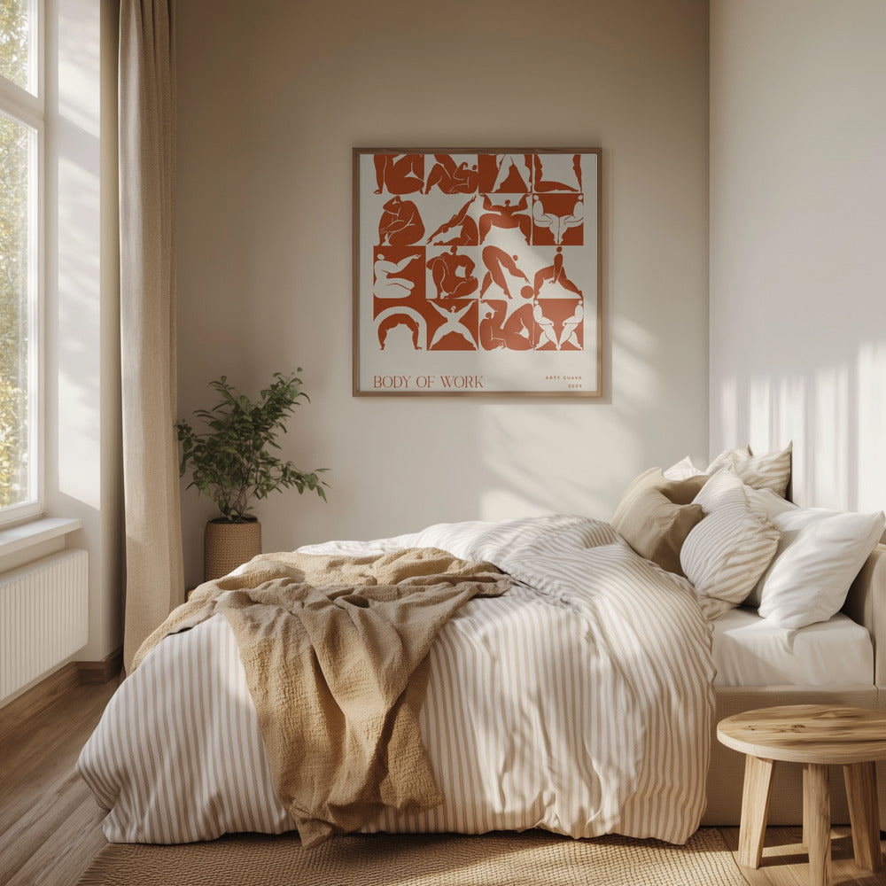 Body of Work (terracotta) Poster och Canvastavla