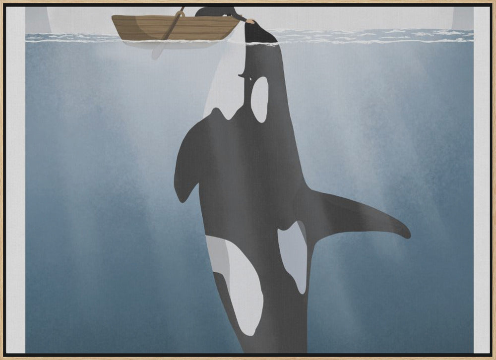 Orca Poster och Canvastavla