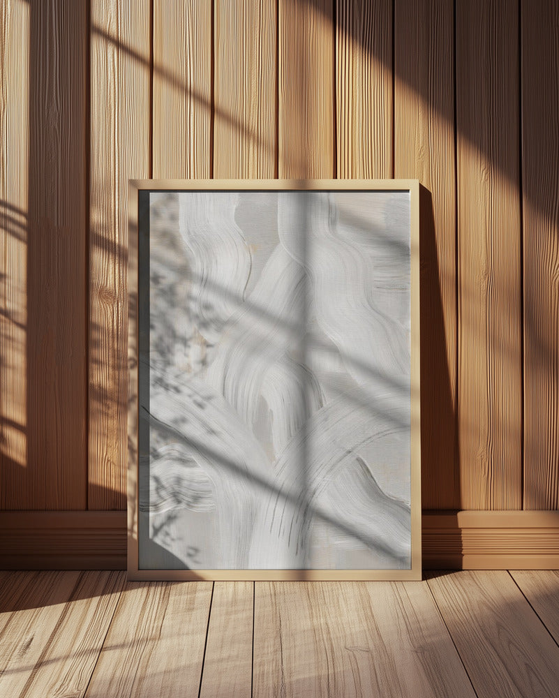 Abstract Brush Strokes 126 Poster och Canvastavla