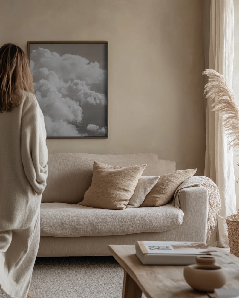 Sandy Clouds Poster och Canvastavla