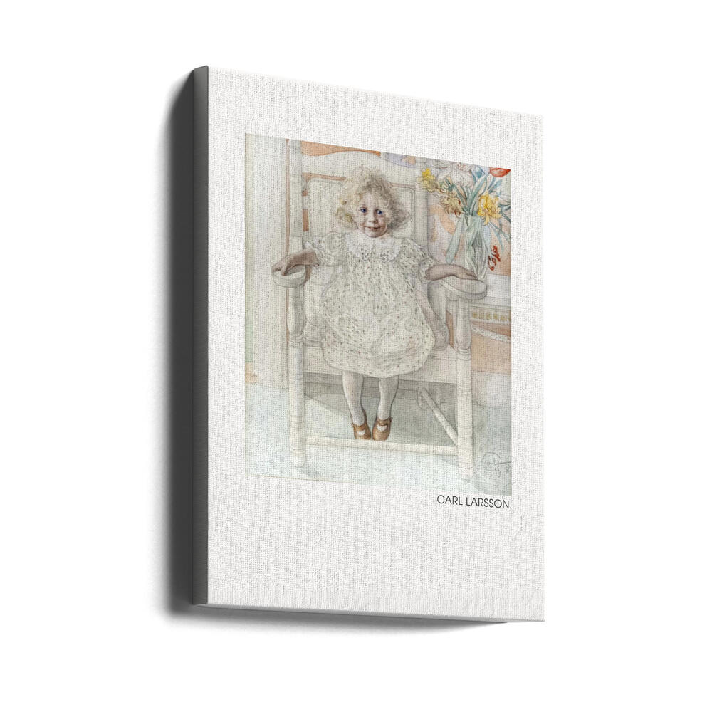 Portrait of Inga Maria Thiel, 1918 Poster och Canvastavla