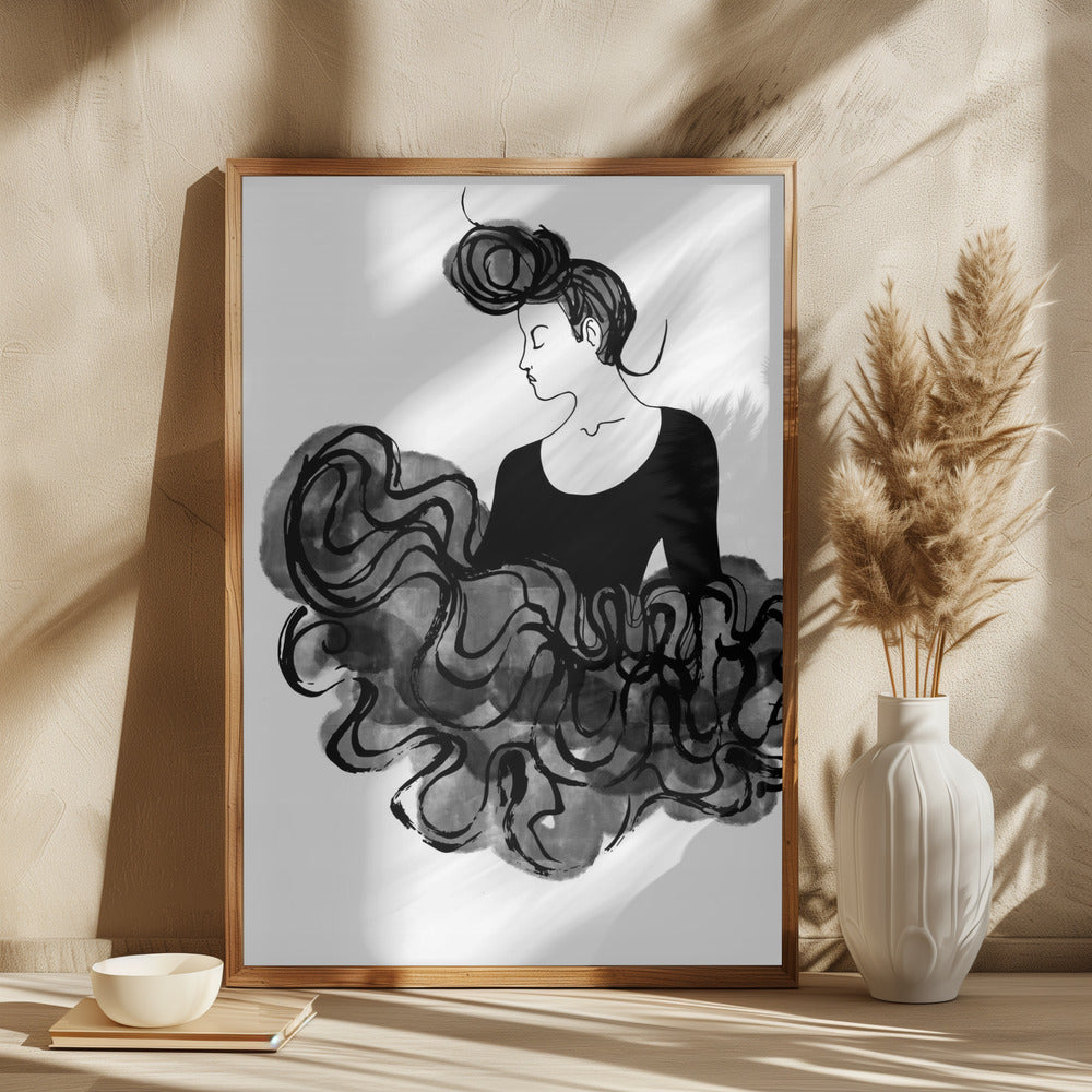 Ballerina Poster och Canvastavla