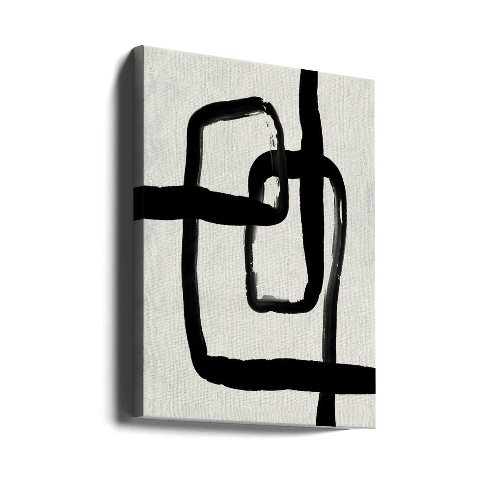 Blackstrokesno8 Poster och Canvastavla