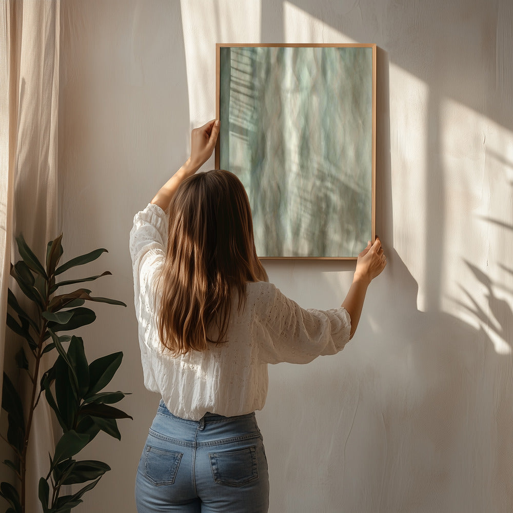 Flowing Nature Poster och Canvastavla