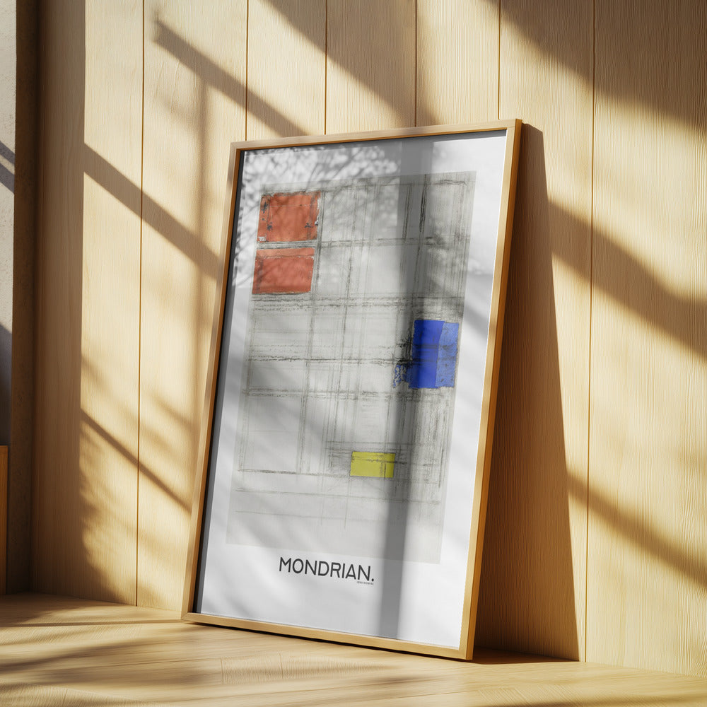 Study for a Composition Poster och Canvastavla