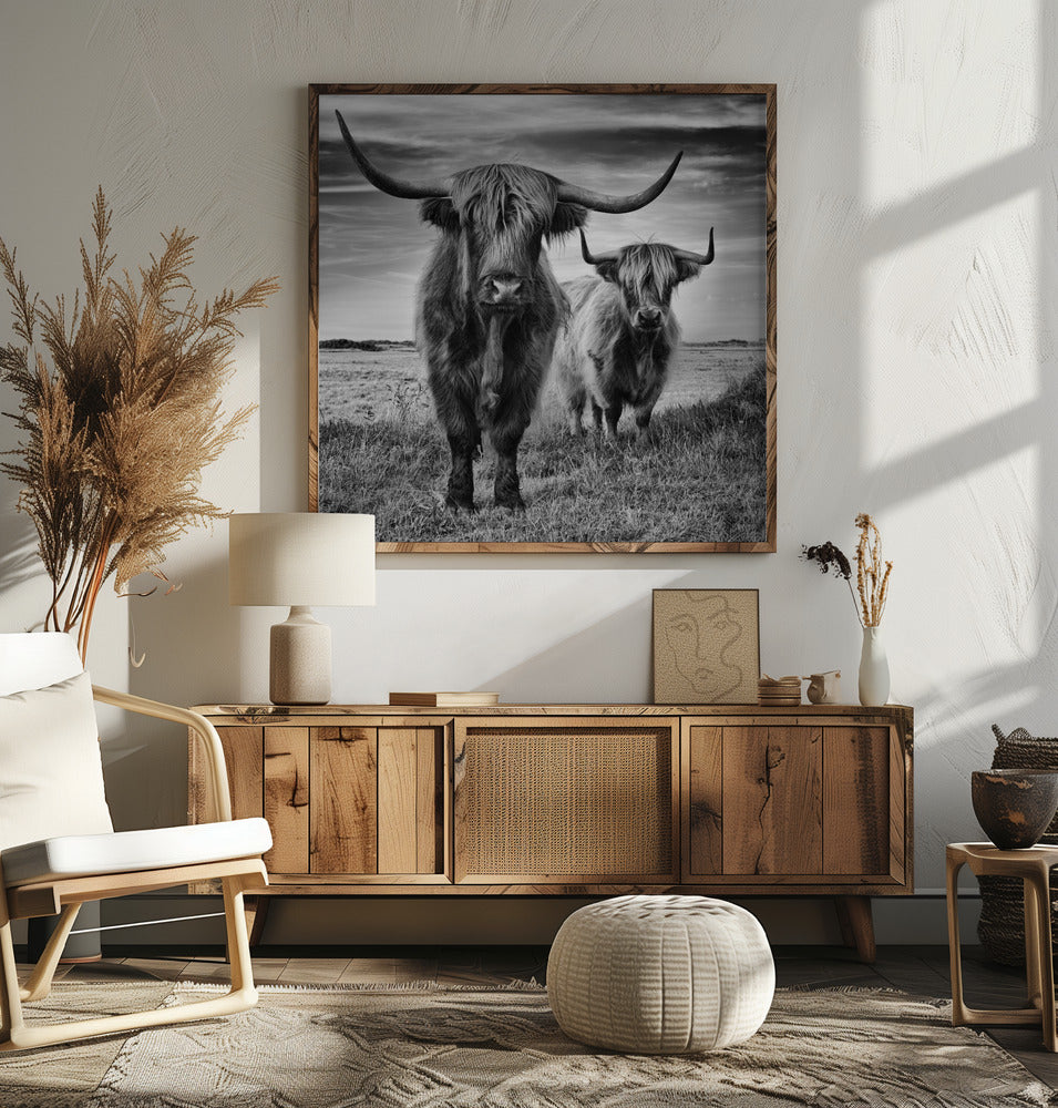 Highlands Poster och Canvastavla