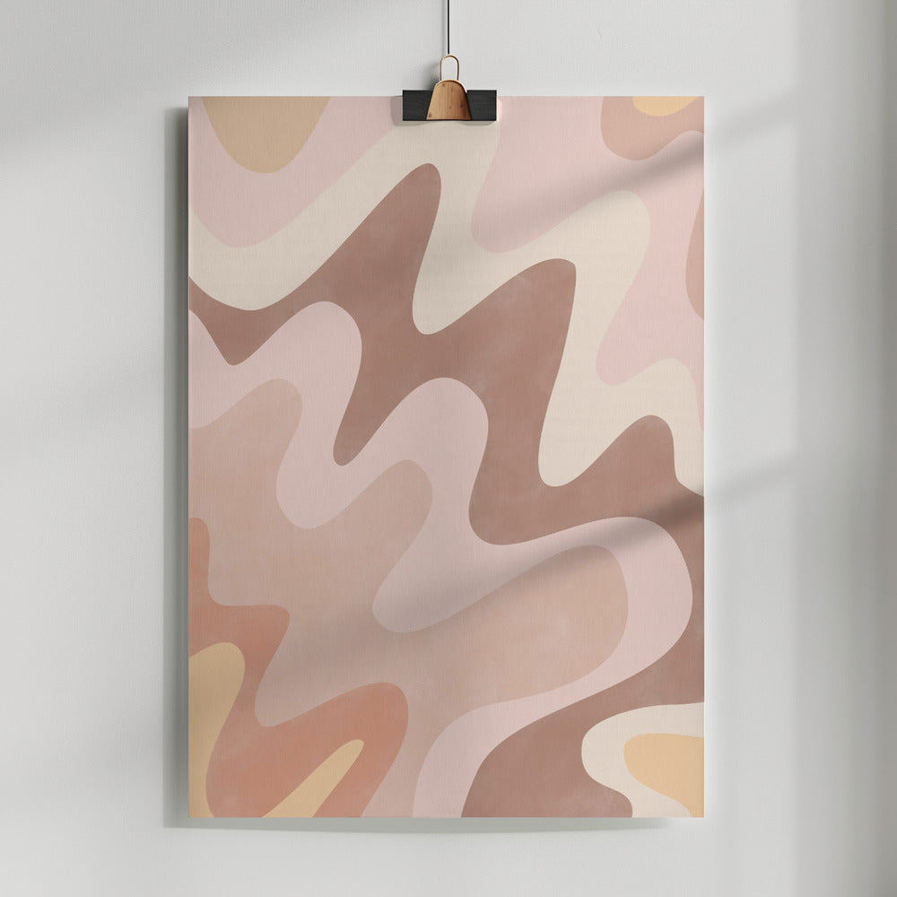 3x4 Aspectratiosoftpink54 Poster och Canvastavla