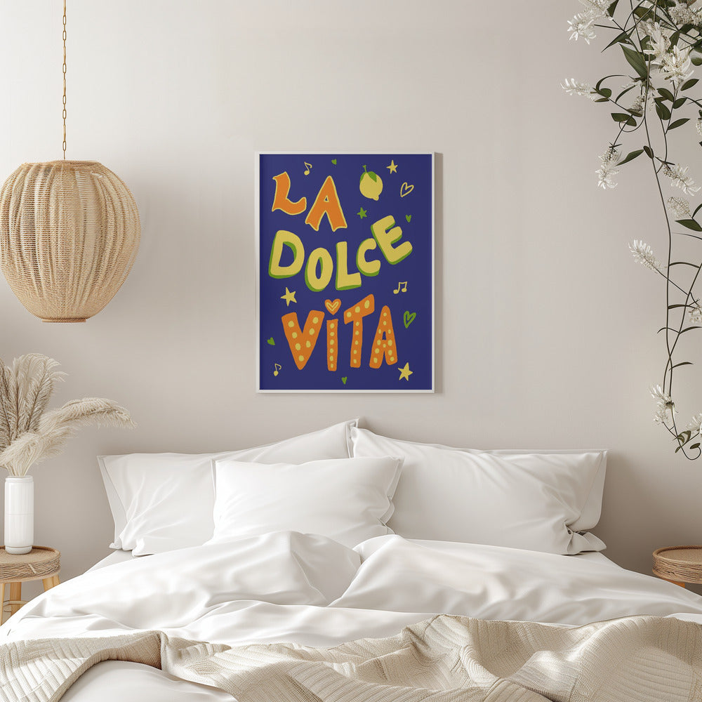La Dolce Vita Poster och Canvastavla
