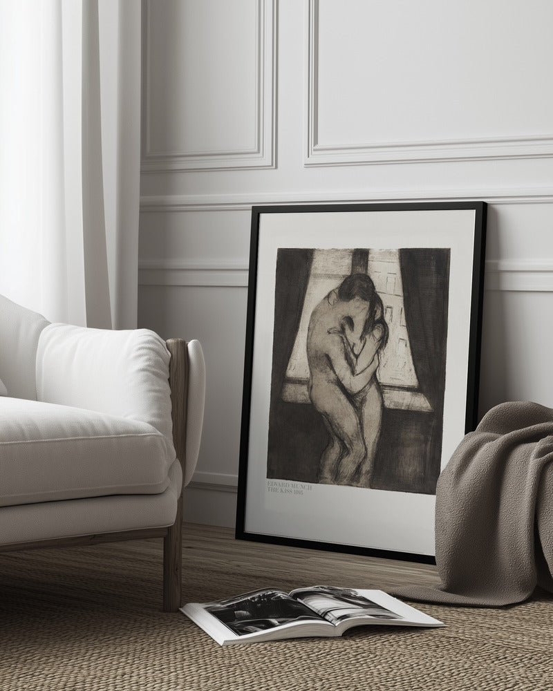 The Kiss 1895 Poster och Canvastavla