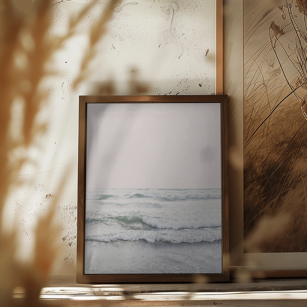 Blush Ocean Poster och Canvastavla