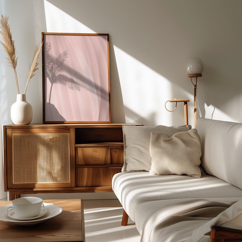 Light Pink Poster och Canvastavla