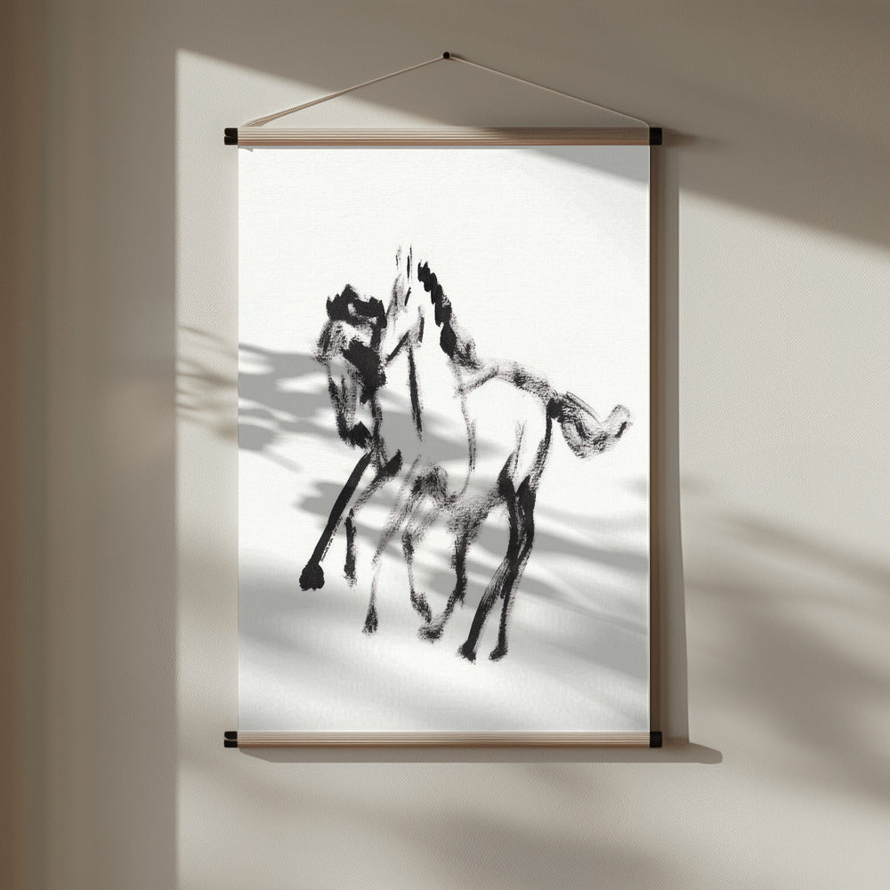 Horse 128 Poster och Canvastavla