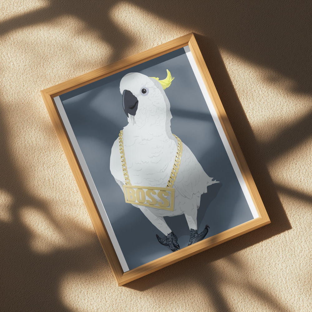 Swag Parrot Poster och Canvastavla