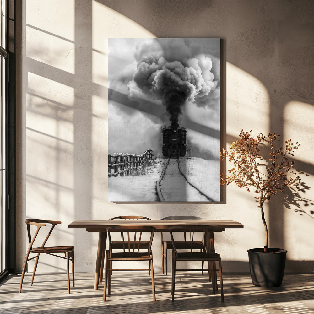 Old train Poster och Canvastavla