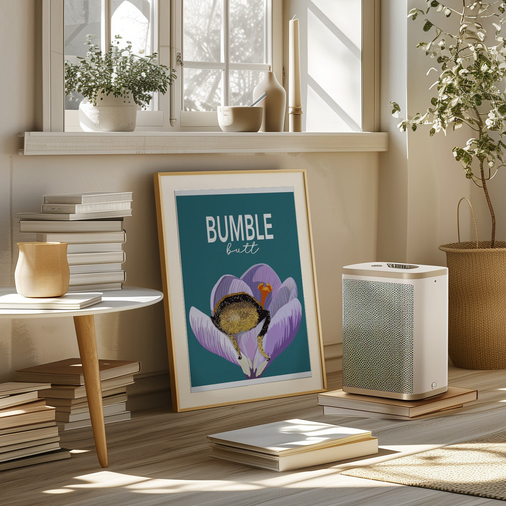 Bumble Butt Poster och Canvastavla