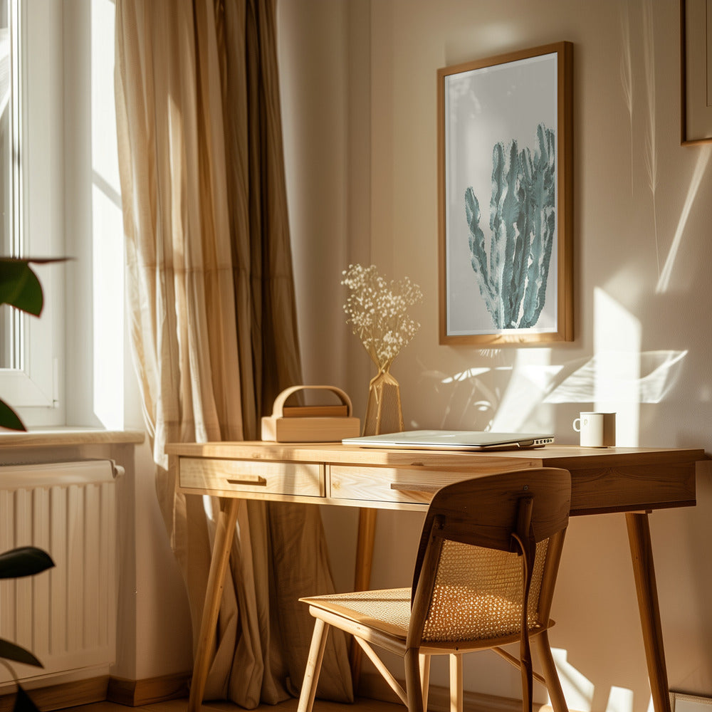 Boho Cactus No.2 Poster och Canvastavla