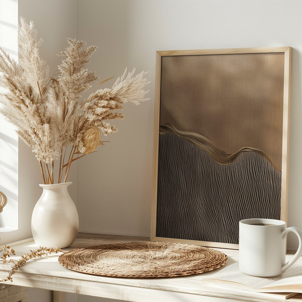 Golden route I Poster och Canvastavla