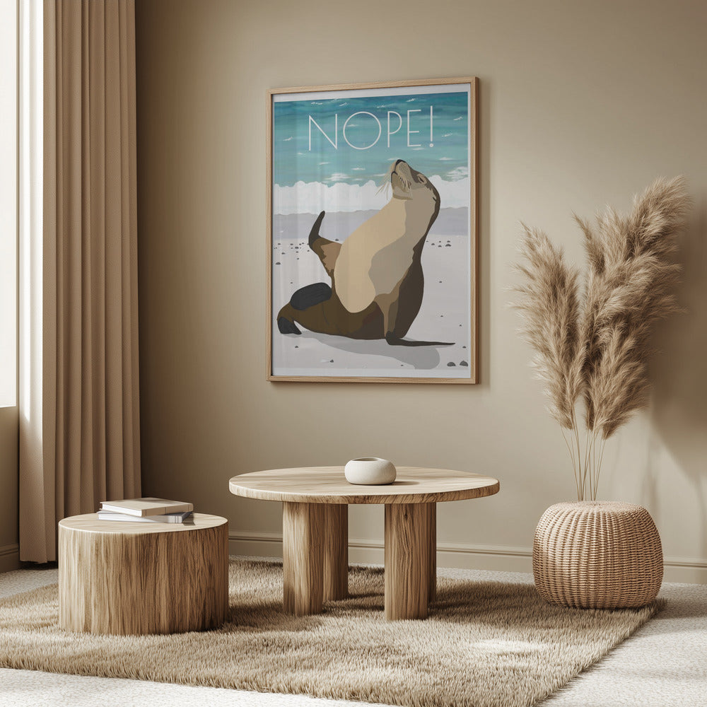 Nope! Poster och Canvastavla