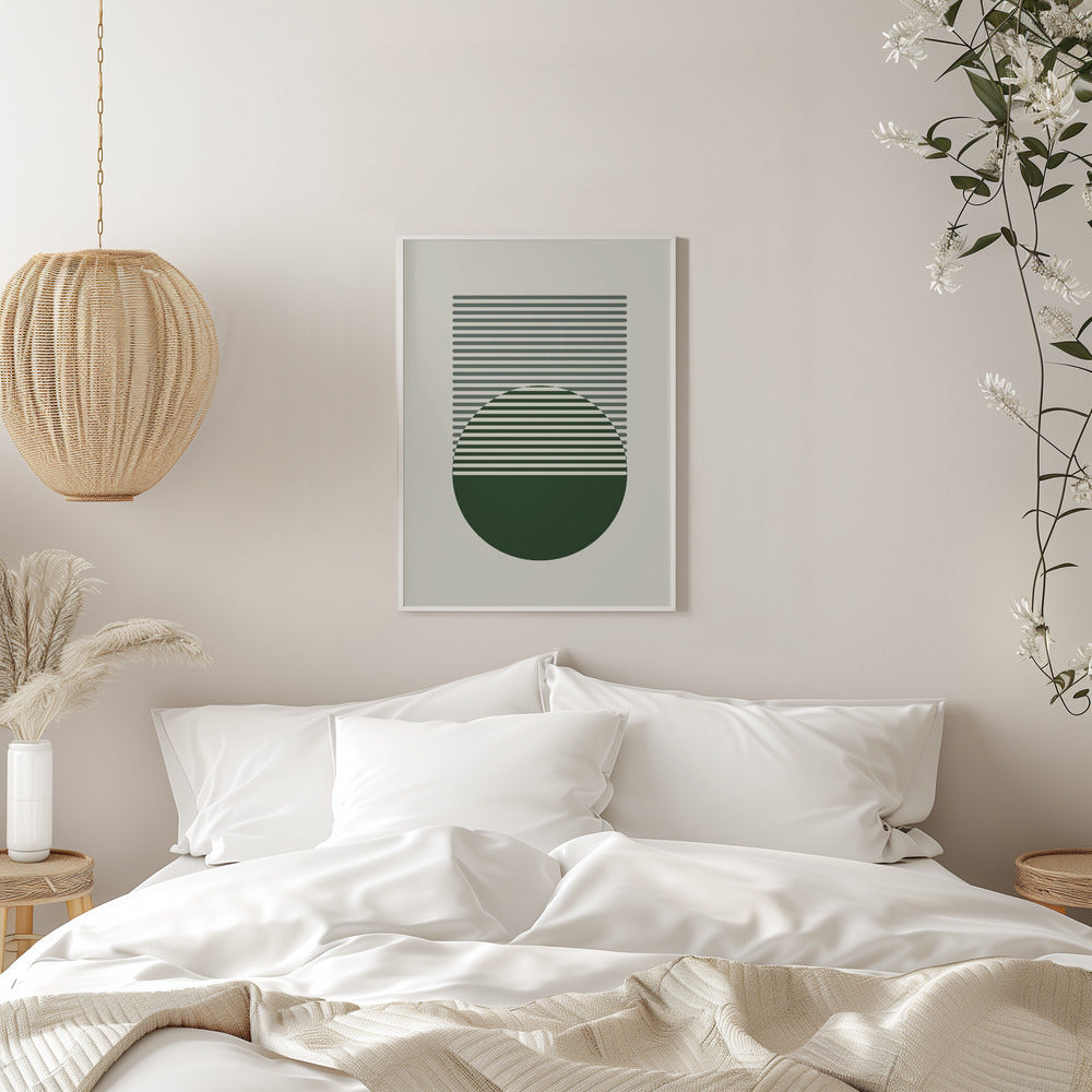 Minimal Abstract Circles I Poster och Canvastavla