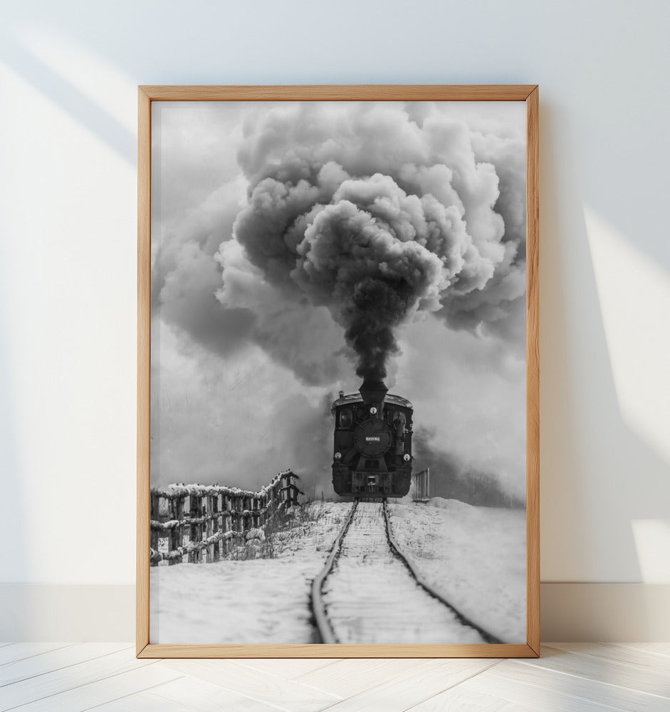 Old train Poster och Canvastavla