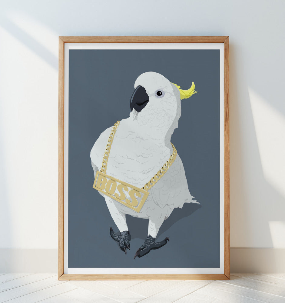 Swag Parrot Poster och Canvastavla