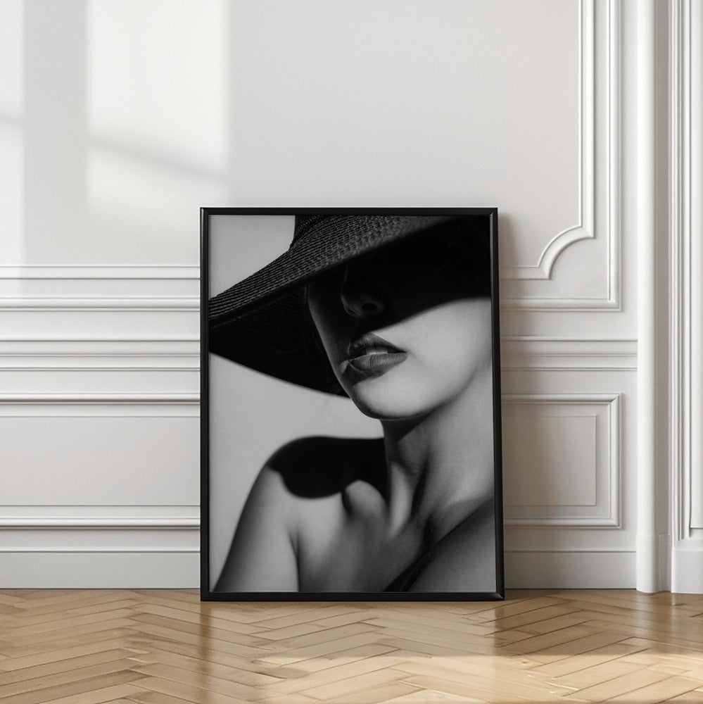 Hat and Shadow Poster och Canvastavla
