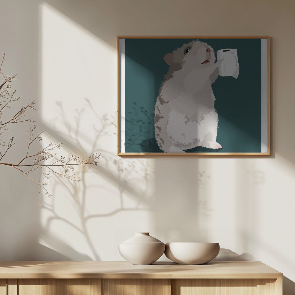 Your Butt Napkins My Lord Poster och Canvastavla