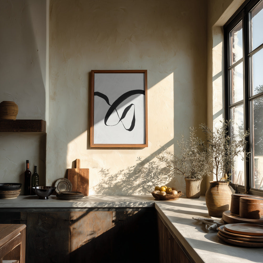 Blackstrokesno9 Poster och Canvastavla