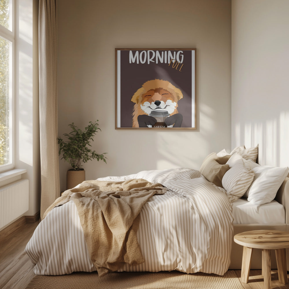 Morning Fuel Poster och Canvastavla