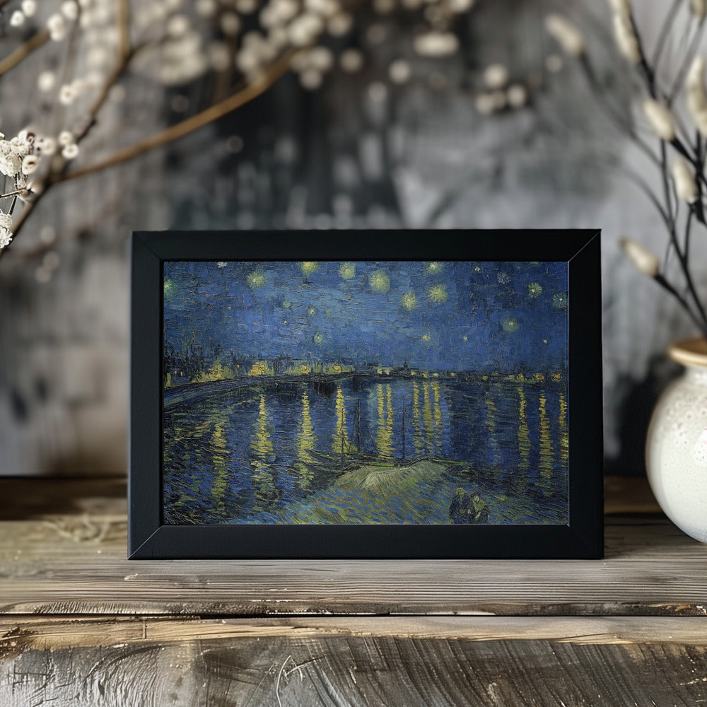 The Starry Night Over The Rhone Poster och Canvastavla
