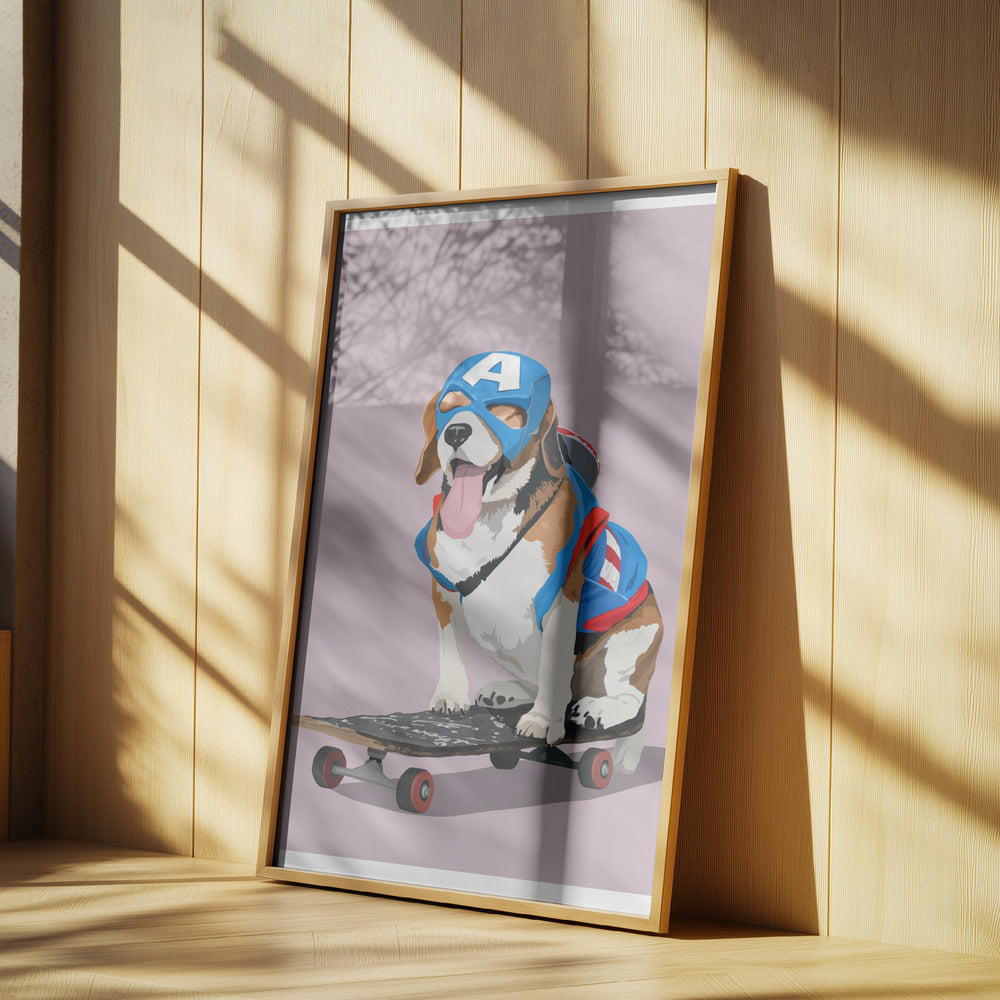 My Kind Of Hero Poster och Canvastavla