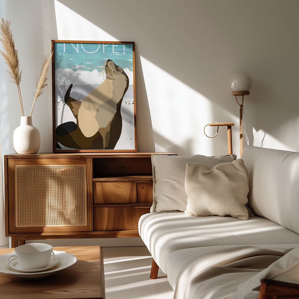 Nope! Poster och Canvastavla