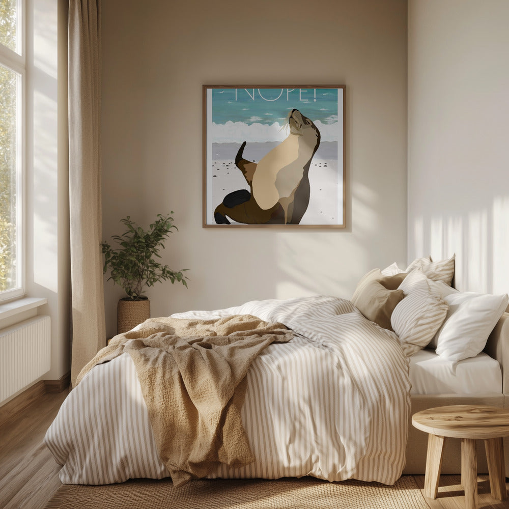 Nope! Poster och Canvastavla