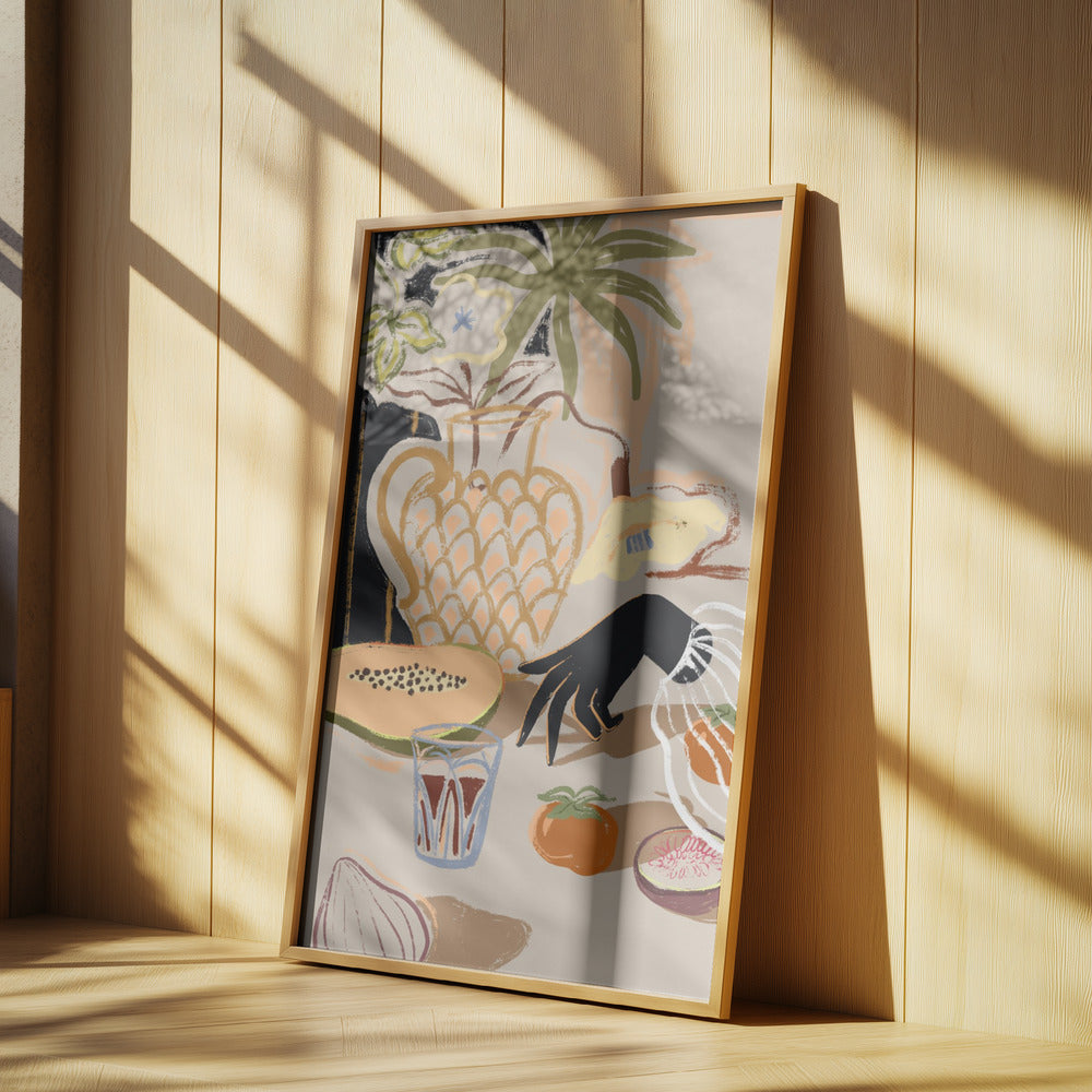 Fruitful Spread Poster och Canvastavla