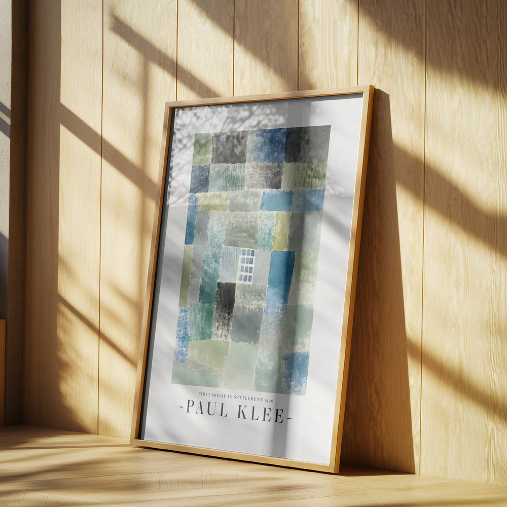 First House in a Settlement 1926 Poster och Canvastavla