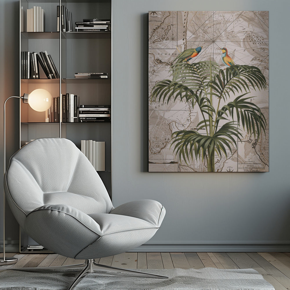 Indonesia Jungle Paradise No3 Poster och Canvastavla