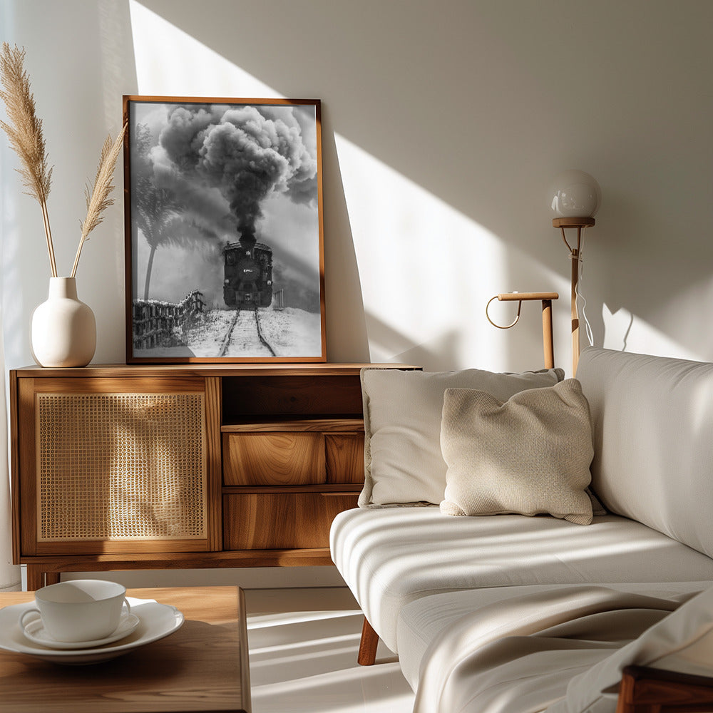 Old train Poster och Canvastavla