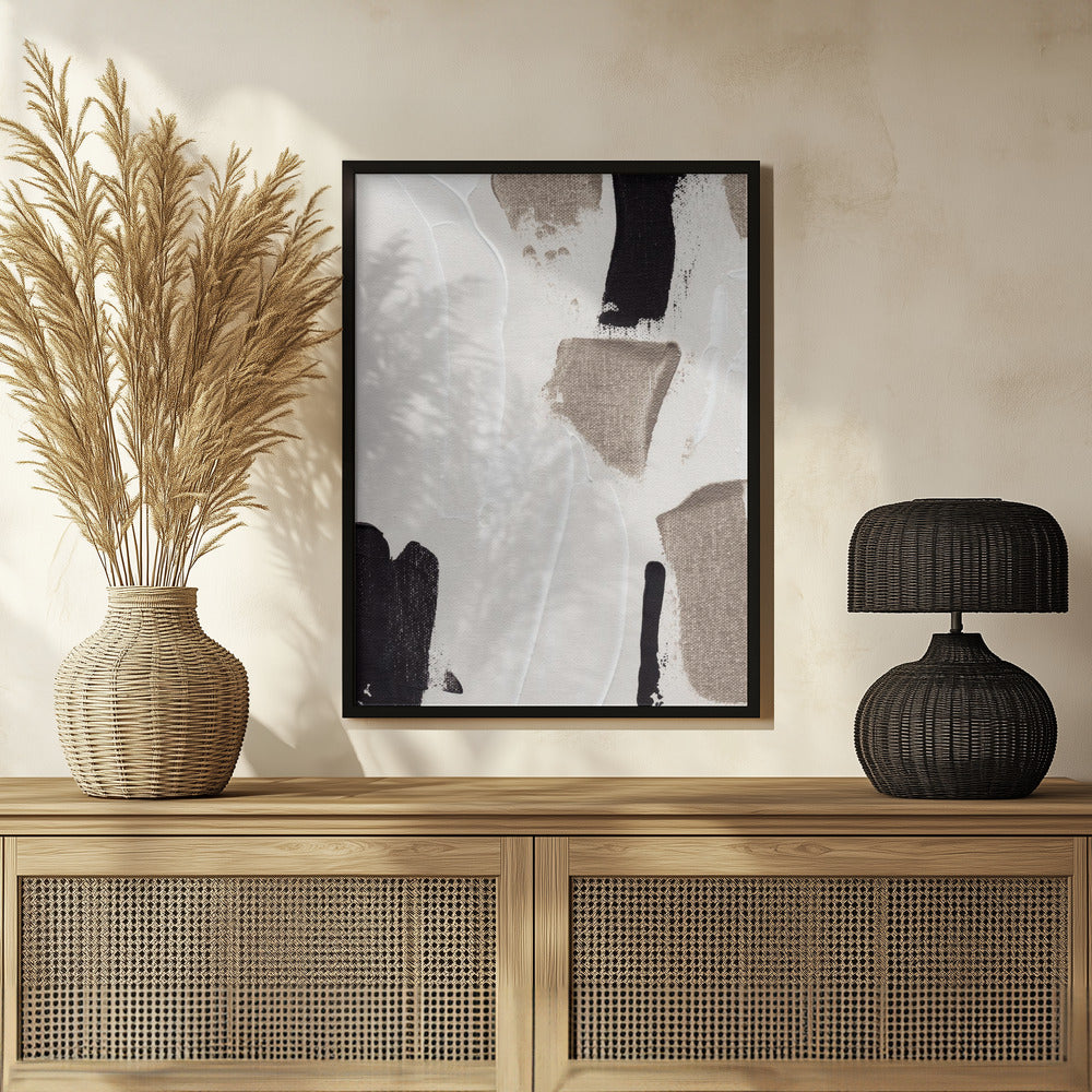 Abstract Swipes No 3 Poster och Canvastavla